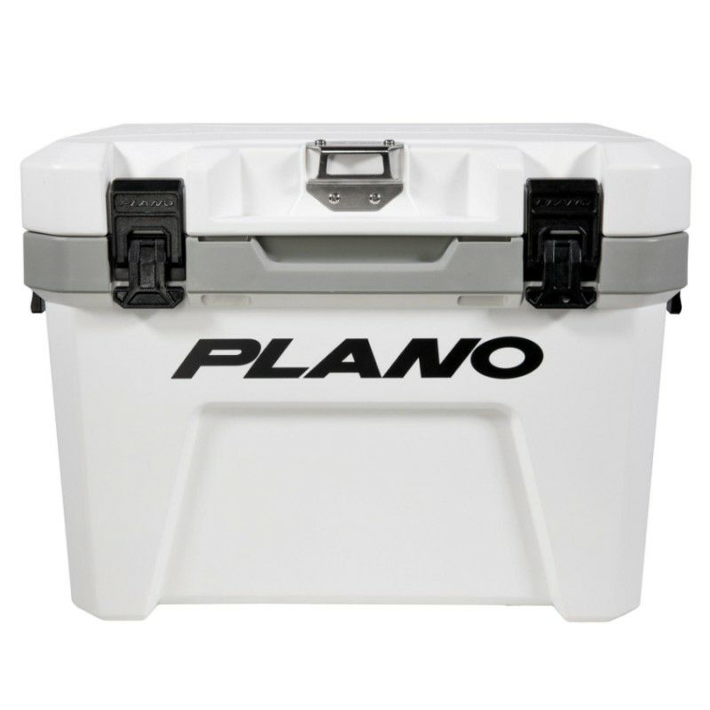 クーラーボックス19.8Lアウトドアキャンプバスケット付コンパクトプラノPlanoFrost21-QuartHardCoolerIncludesDryBasketSmallWhite
