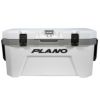 クーラーボックス30Lアウトドアキャンプバスケット付コンパクトプラノPlanoFrost32-QuartHardCoolerIncludesDryBasketWhite