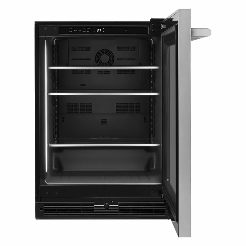 【自社のみ】製氷機1日10kgビルトイン可アイスメーカー排水不要リバーシブルドア保存保冷MarvelMLCR215SS01B15InchBuilt-InCrescentIceMakerwith25Lbsl家電【代引不可】