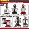 キッチンエイド4.8Lチルトヘッドスタンドミキサー用ステンレスビーターボウルスクレーパー付KitchenAidStainless-SteelPastryBeaterKSMPB5SS