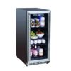 冷蔵庫117缶88LステンレスガラスドアハンドルありブルーLED照明ダンビーDanbyDBC117A2BSSDD-6117(355ml)CanCapacityBeverageCenterSingleGlassDoorMini-Fridge家電