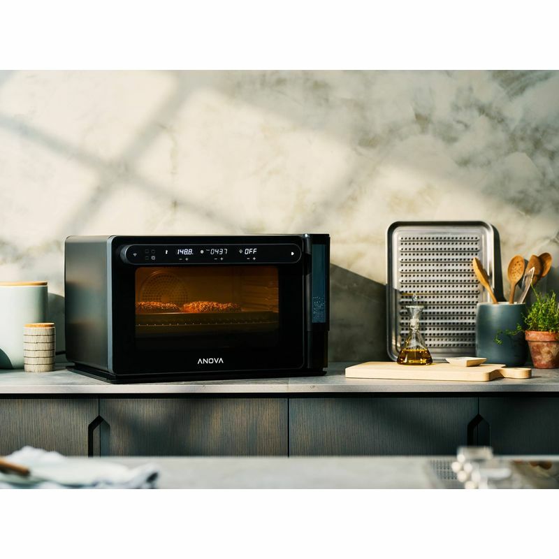 コンベクションオーブンデジタルブラック黒オスターOsterToasterOven|DigitalConvectionOven,Large6-SliceCapacity,Black/PolishedStainless家電