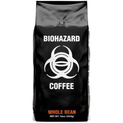 高カフェインストロングコーヒー粉454gダークローストバイオハザードBiohazardGroundCoffee,TheWorld'sStrongestCoffee928mgCaffeine(16oz)