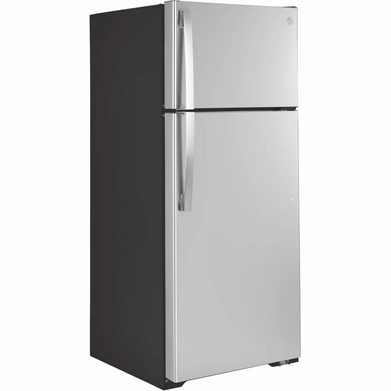 GE 冷蔵庫 冷凍庫 496L 指紋防止 ステンレス 幅71cm LED照明 自動霜取 GE GTS18HYNRFS 28 Inch Top  Freezer Refrigerator with 17.5 Cu. Ft. Capacity 家電 【代引不可】 | アルファエスパス