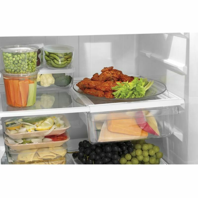 GE冷蔵庫冷凍庫496L指紋防止ステンレス幅71cmLED照明自動霜取GEGTS18HYNRFS28InchTopFreezerRefrigeratorwith17.5Cu.Ft.Capacity家電【代引不可】
