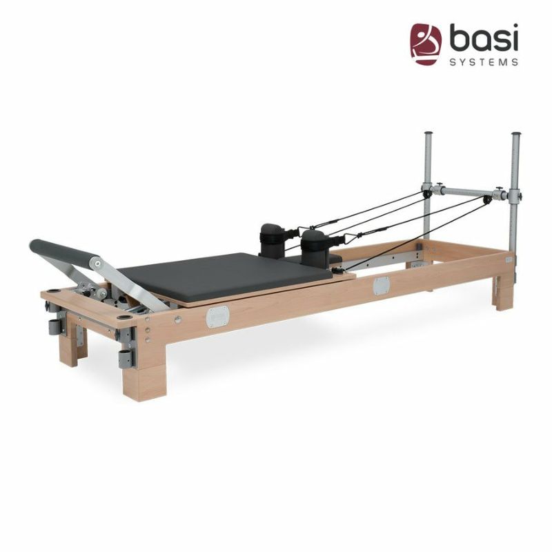 BASI SYSTEMS ピラティス リフォーマー ショート スモール ウッドフレーム BASI SYSTEMS WOOD PILATES  REFORMER Small | アルファエスパス