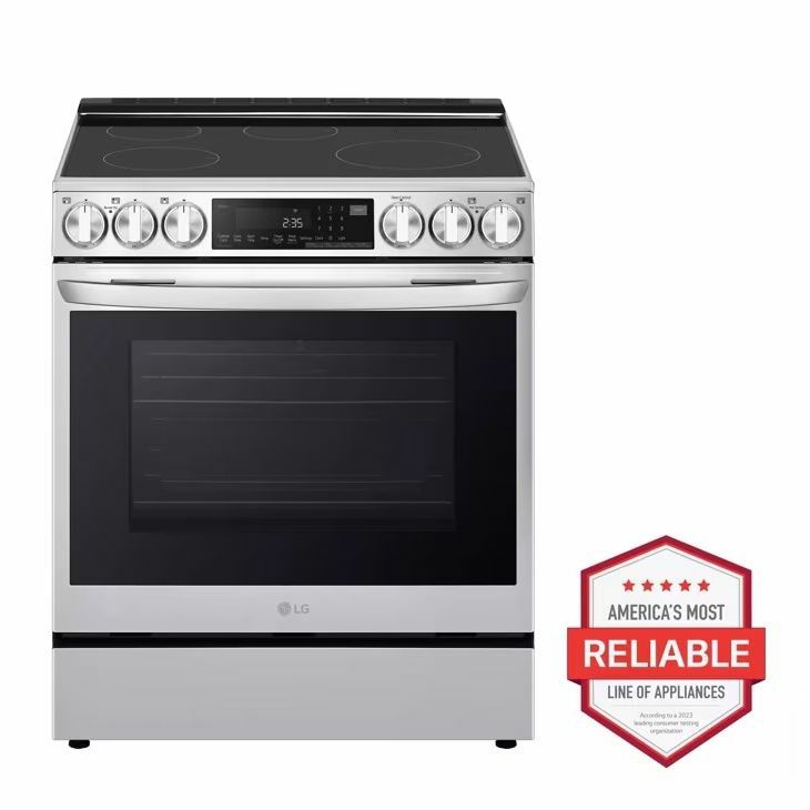 LG コンベクションオーブンレンジ IH 調理器 クッキングヒーター 5口 LG LSIL6336F 6.3 cu. ft. Smart  Induction Slide-in Range with InstaView, ProBake Convection, Air Fry, and  Air Sous Vide 家電 | アルファエスパス