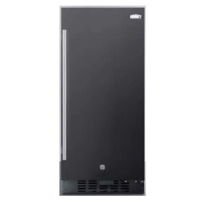 サミット 冷蔵庫 85L ビルトイン可 ステンレス 自動霜取<br> Summit FF1532BKS 15 Inch Undercounter All Refrigerator 家電 【代引不可】
