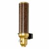 コーヒー豆ディスペンサーサーバー壁掛け3連各4.5Lトリプルゴールド金Cal-Mil3528-3-11GoldWallMount3CylinderCoffeeBeanDispenser-163/4