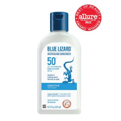 日焼け止め SPF50+ 259ml Bluelizardsunscreen Sensitive Mineral Sunscreen