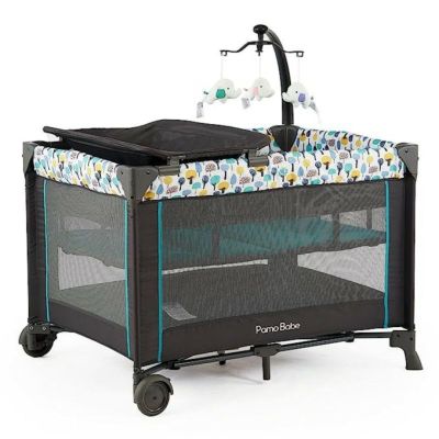 折りたたみ式 3 in 1 バシネット ベッドサイドスリーパー ベビーサークル ベビーベッド ポータブル グレー 3 in 1 Baby  Bassinet, Bedside Sleeper for Baby, Playpen, Easy Folding Portable Crib  (Grey)- KoolaBaby | アルファエスパス