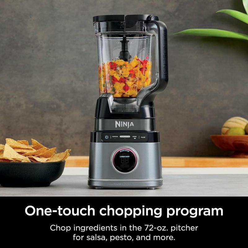 ミキサー2.1Lスピード10段階プレメニュー10種タンブラー付ニンジャブレンダーNinjaCT810ChefHigh-SpeedPremiumInInHomeBlender,72oz,Black家電