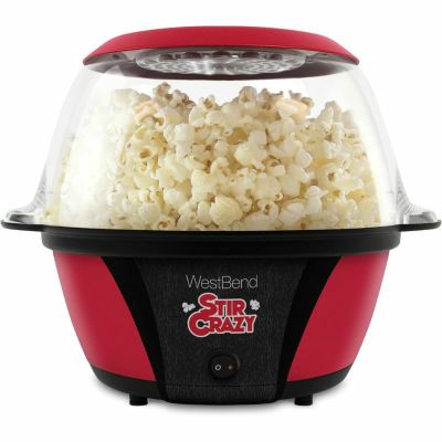 ウエストベンド ポップコーンメーカー マシン 5.7L West Bend West Bend Stir Crazy Stirring Oil Popcorn Machine, 6 Qt. Capacity 82707 家電