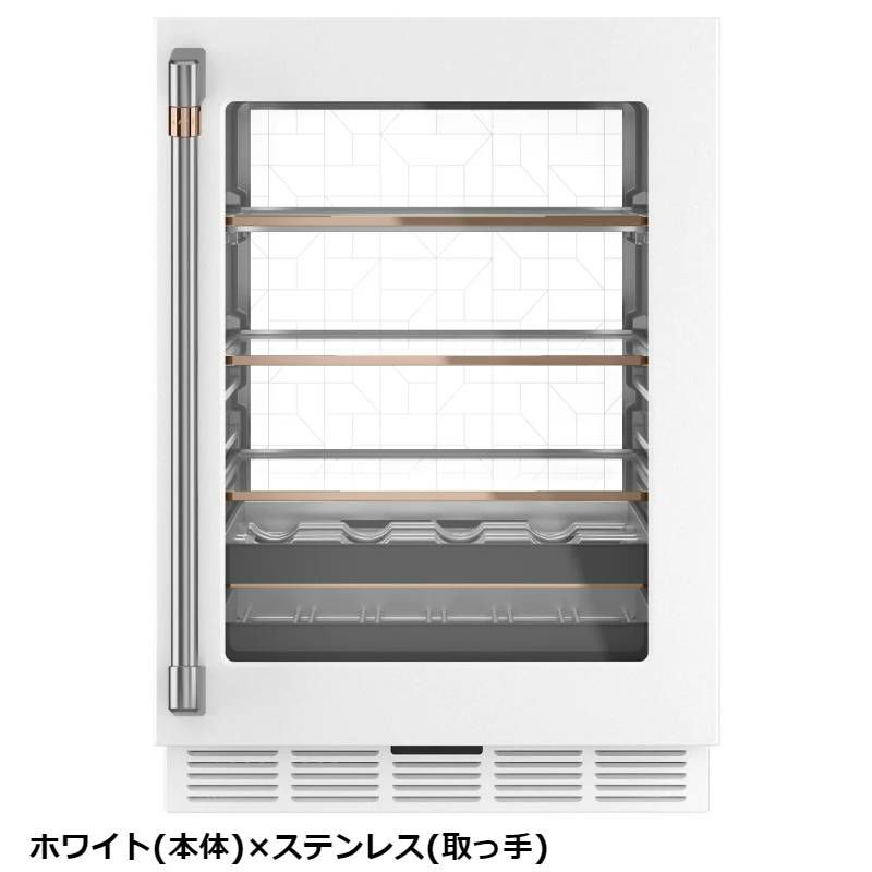 冷蔵庫161L引き出しアンダーカウンターステンレスカフェCafe24InchBuilt-InDualDrawersRefrigerator