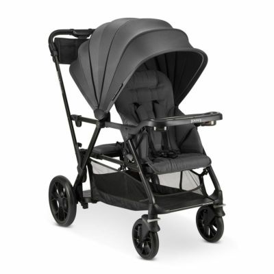 ベビーカー ジュービー カブース RS ダブル タンデム 2人用 立ち乗り スタンド ベンチ Joovy Caboose RS Stroller, Premium Sit and Stand Stroller