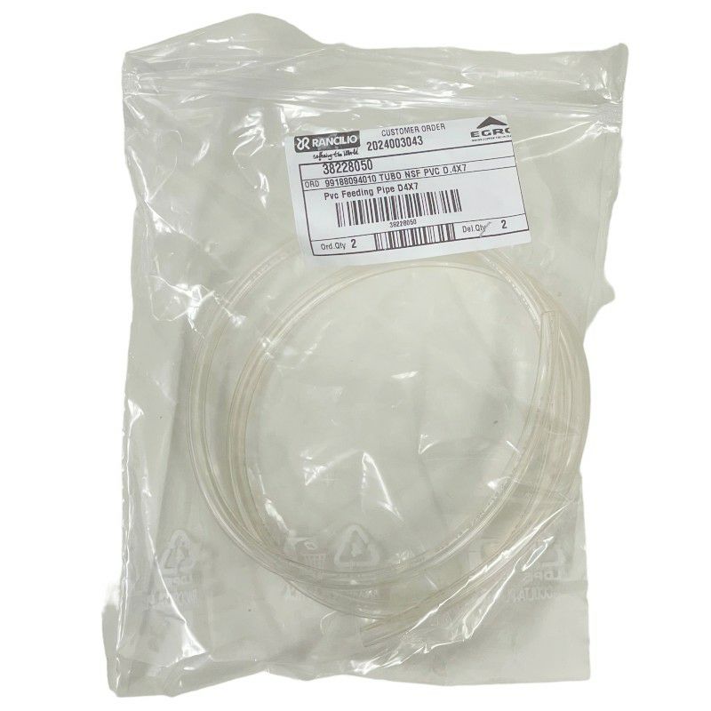 【正規輸入代理店】ランチリオ社エスプレッソマシン用供給パイプRANCILIOPvcFeedingPipeD4X738228050