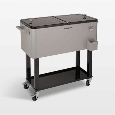 コカコーラカート型クーラーボックス76Lキャスター栓抜きトレー付レッドレトロLEIGHCOUNTRYCoca-ColaEmbossed"ICECOLD"80qt.CoolerwithTrayCP98126
