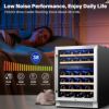 冷蔵庫ワインセラービルトインアンダーカウンター130Lステンレス24InchBuilt-InWine/BeverageCenterALFD24WBV