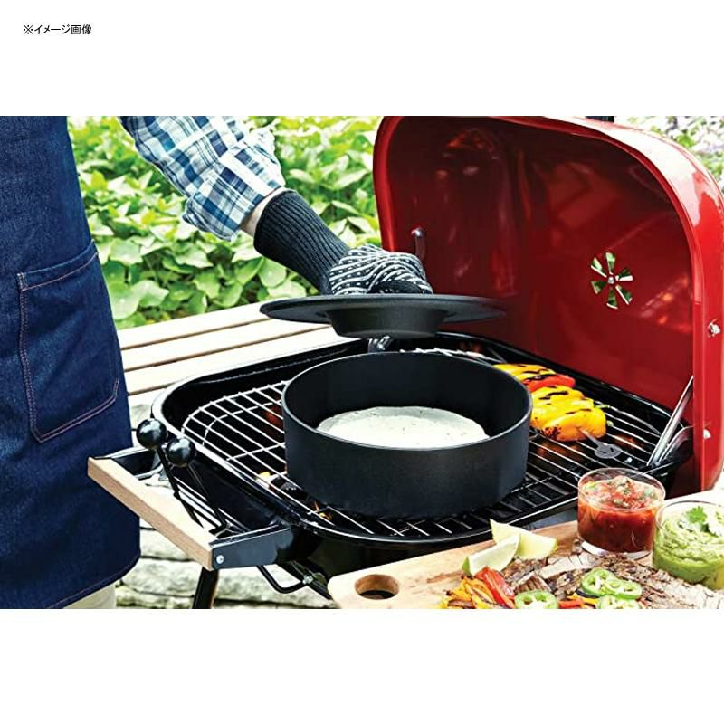 鋳鉄製ウォーマー多目的ポットトルティーヤパンケーキ2.8LブラックOutsetCastIronMulti-PurposePot,TortillaandPancakeWarmer,3Quart,Black