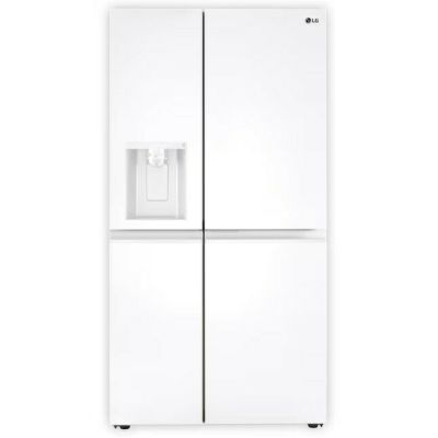 ビルトイン 冷蔵庫 冷凍庫 770L ディスペンサー 製氷 幅91cm 水道管直結工事要 LG 27.2-cu ft Side-by-Side Refrigerator with Ice Maker, Water and Ice Dispenser LRSXS2706 家電 【代引不可】