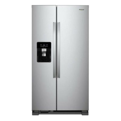 ビルトイン 冷蔵庫 冷凍庫 694L ディスペンサー 製氷 ワールプール 水道管直結工事要 幅91cm Whirlpool 36-inch Wide Side-by-Side Refrigerator WRS325SDH 家電 【代引不可】