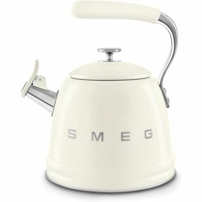 スメッグ レトロ ホイッスル ケトル 笛吹 やかん ステンレス SMEG Retro Stovetop Whistling Kettle – 2.4Q