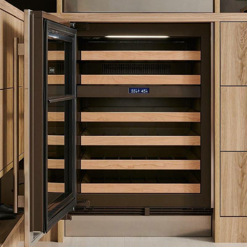 サブゼロワインクーラー冷蔵庫幅61cmビルトイン42ボトルSub-ZeroDEU2450W家電【代引不可】