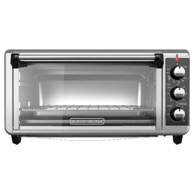 コンベクションオーブン エクストララージ トースター ブラック&デッカー ステンレス 庫内幅42cm BLACK+DECKER 8-Slice Extra Wide Convection Toaster Oven TO3250XSB家電