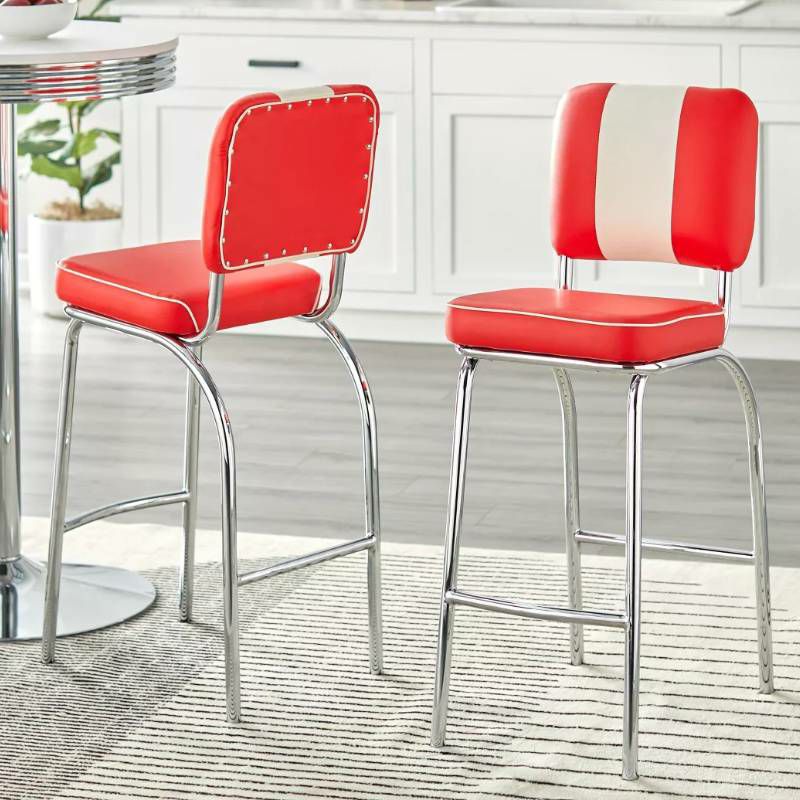 チェア椅子ダイナースツールアメリカ製ウイリアムズ・ソノマ限定モデルWilliams-SonomaCushion-BackDinerStools