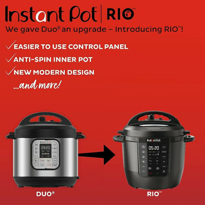 マルチクッカー7.6L圧力鍋ノンフライヤースロークッカー食品乾燥低温調理エアフライインスタントポットInstantPot8-QuartProCrispPressureCookerAirFryer家電