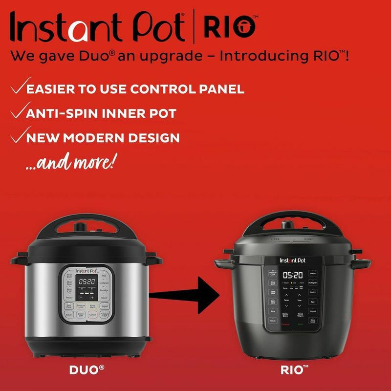マルチクッカー7.6L圧力鍋ノンフライヤースロークッカー食品乾燥低温調理エアフライインスタントポットInstantPot8-QuartProCrispPressureCookerAirFryer家電