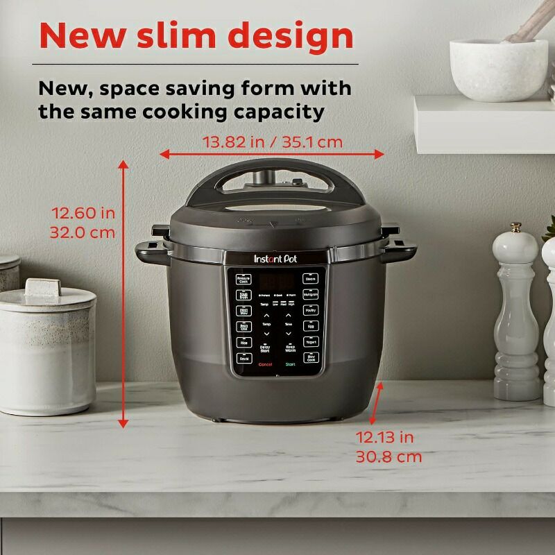 マルチクッカー7.6L圧力鍋ノンフライヤースロークッカー食品乾燥低温調理エアフライインスタントポットInstantPot8-QuartProCrispPressureCookerAirFryer家電