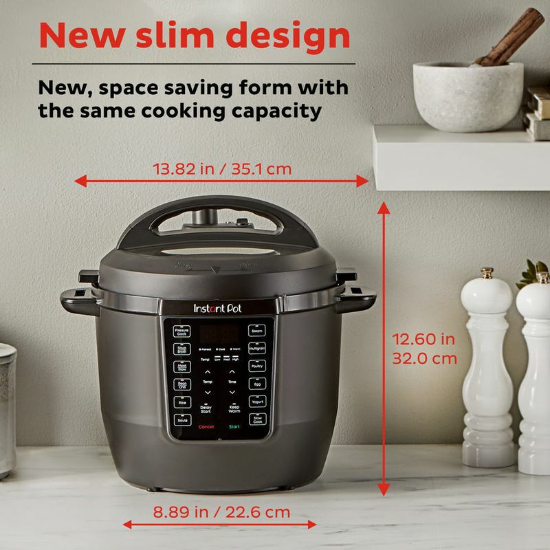 マルチクッカー7.6L圧力鍋ノンフライヤースロークッカー食品乾燥低温調理エアフライインスタントポットInstantPot8-QuartProCrispPressureCookerAirFryer家電