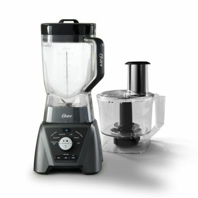 オスター プロ テクスチャーセレクト ブレンダー ミキサー 1.9L BPAフリー トライタンジャー フードプロセッサーセット Oster Pro Blender with Texture Select Settings, Food Processor Attachment and Tritan Jar