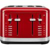トースター4枚焼キッチンエイド焼き色5段階KitchenAidKmt4115cu4-SliceToasterwithManualHigh-LiftLever家電