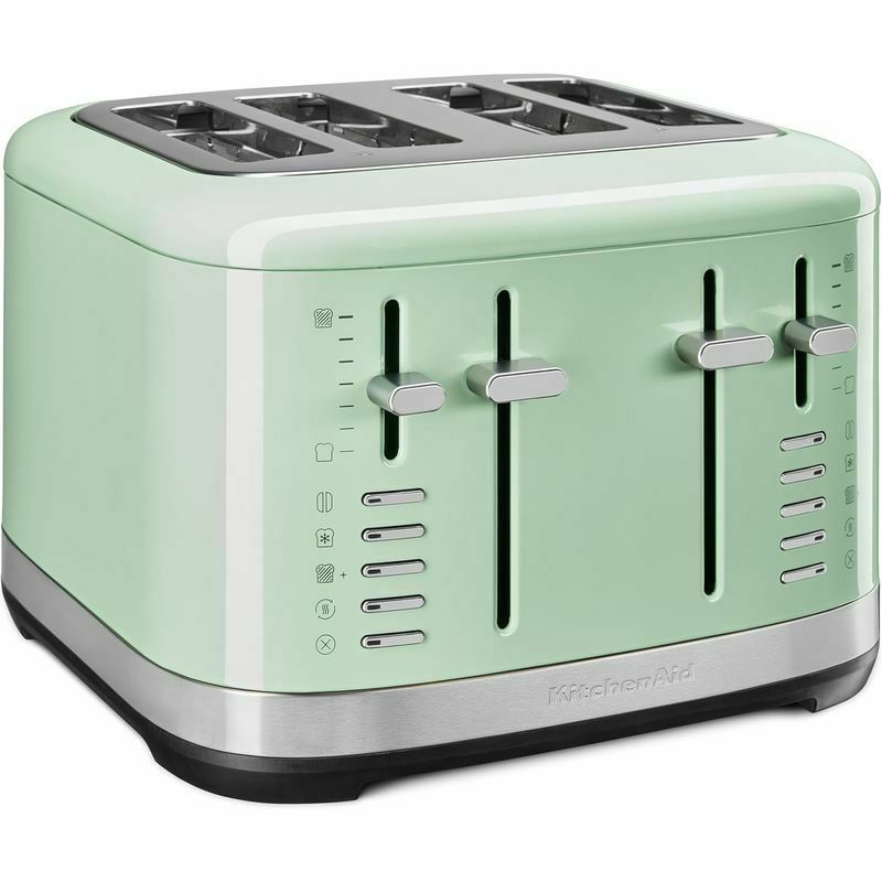 トースター4枚焼キッチンエイド焼き色5段階KitchenAidKmt4115cu4-SliceToasterwithManualHigh-LiftLever家電