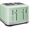トースター4枚焼キッチンエイド焼き色5段階KitchenAidKmt4115cu4-SliceToasterwithManualHigh-LiftLever家電