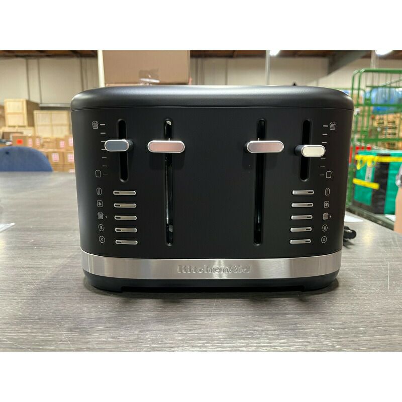 キッチンエイドポップアップトースター4枚焼ワイドスロットKitchenAid4SliceToaster,KMT4109家電