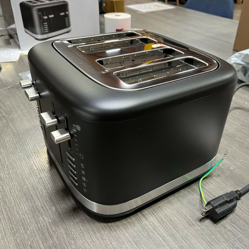 キッチンエイドポップアップトースター4枚焼ワイドスロットKitchenAid4SliceToaster,KMT4109家電