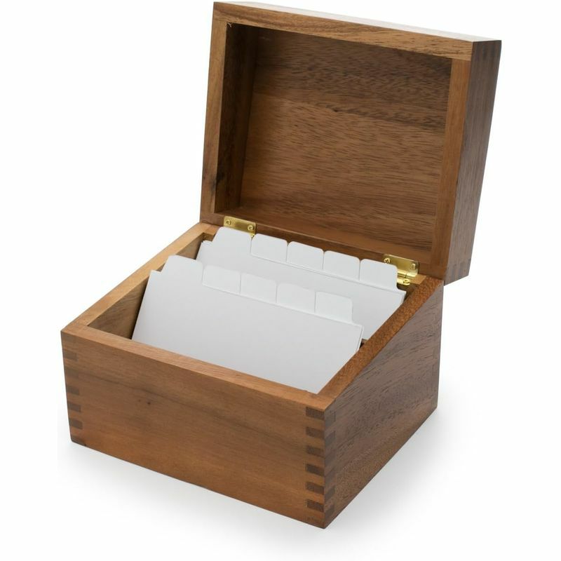 レシピボックスオリーブ木製ウイリアムズ・ソノマWilliamsSonomaOlivewoodRecipeBox