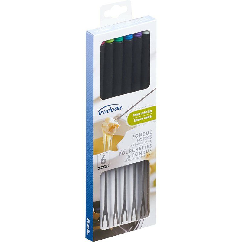 フォンデュフォーク6本セットTrudeauMeatFondueForks,Setof6