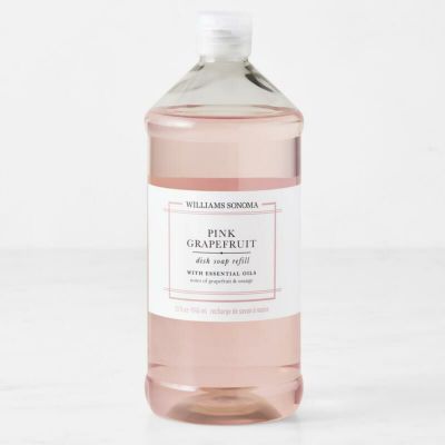 ウィリアムズソノマ ディッシュソープ 詰め替え用 食器用洗剤 946ml ピンクグレープフルーツ Williams Sonoma Pink Grapefruit Dish Soap Refill, 32oz.