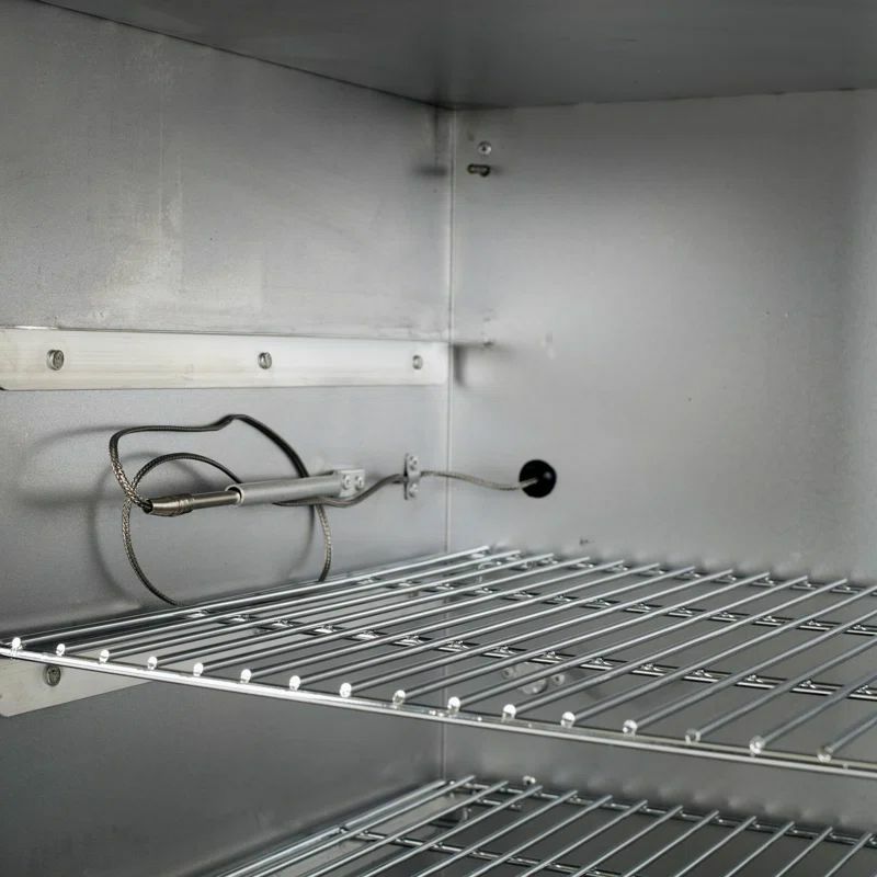 燻製機本格スモーカー温度計付燻製器Dyna-GloDGO1176BDC-DCharcoalOffsetSmoker