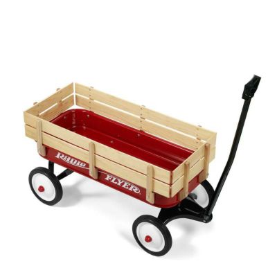 ベビーワゴン 貨物 収納バッグ radio flyer Build-A-Wagon Steel & Wood