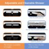 フットバス足湯温度調節バブル電動ローラーバイブレーションH&BLuxuriesFootSpaMassagerwithHeatforStressRelief,FeetBathwithMotorizedRollersandShower,TemperatureControl,TimerandLCDDisplay家電