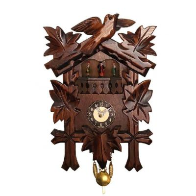 壁掛け時計 ドイツ製 鳩時計 ウォールクロック Cuckoo Clock Quartz Traditional with Dancers Engstler