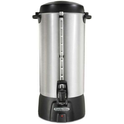 コーヒーメーカー サーバー ディスペンサー ホテル レストラン パーティー 業務 イベント 結婚式 ハミルトンビーチ Hamilton Beach Proctor Silex 100 cups Silver Coffee Urn 45100R 家電