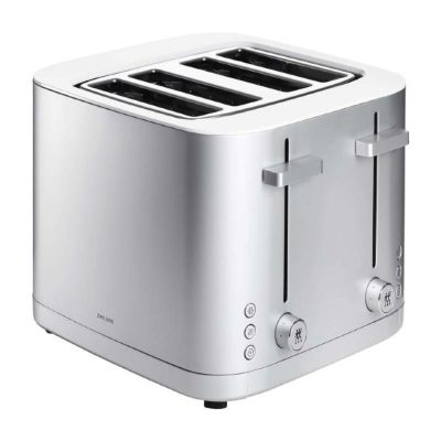ポップアップトースター 4枚焼 ZWILLING Enfinigy Silver 4-Slice Toaster 家電