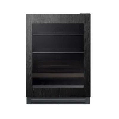 冷蔵庫 128缶 141L ステンレス ガラスドア LED照明 UV 耐性ガラス Dacor 24 Inch Panel Ready Undercounter Single Zone Beverage Center with 128 Can Capacity DRR24G7400APDA 家電