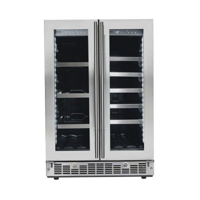冷蔵庫 ステンレス ガラスドア ビバレッジセンター ダンビー 観音開き Danby Silhouette Lorraine 24